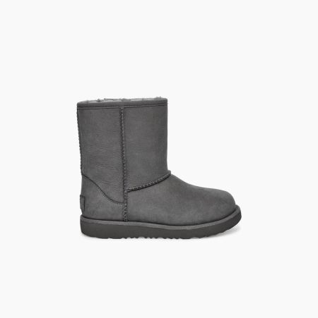 UGG Classic II Weather Short Grey Boots for Toddlers (RNXZ38095)